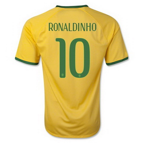 Camiseta RONALDINHO del Brasil Primera 2014-2015 baratas