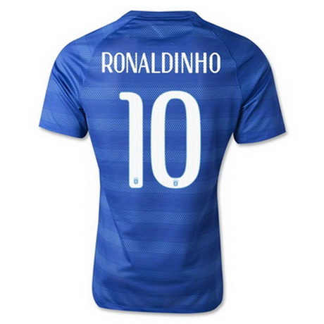 Camiseta RONALDINHO del Brasil Segunda 2014-2015 baratas