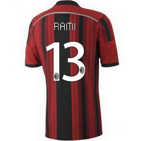 Camiseta Rami del AC Milan Primera 2014-2015 baratas