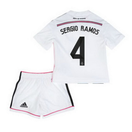 Camiseta Ramos del Real Madrid Nino Primera 2014-2015 baratas