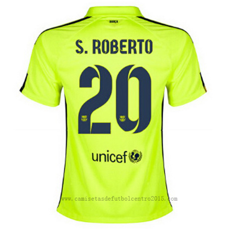 Camiseta Roberto del Barcelona Mujer Tercera 2014-2015 baratas