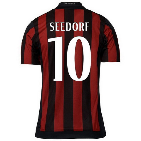 Camiseta SEEDORF del AC Milan Primera 2015-2016 baratas