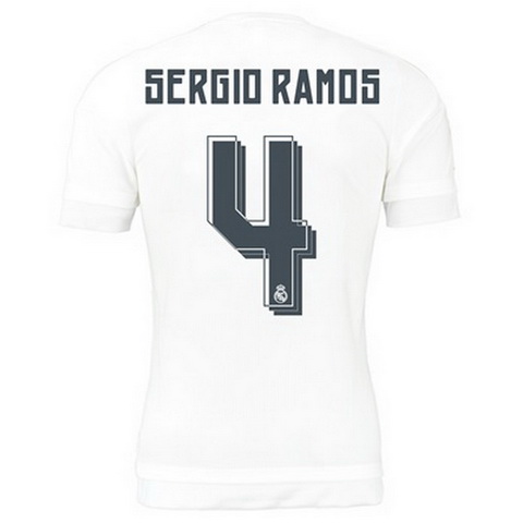 Camiseta SERGIO RAMOS del Real Madrid Primera 2015-2016 baratas