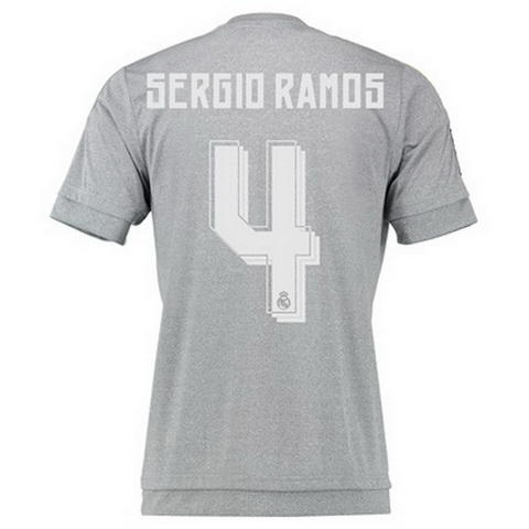 Camiseta SERGIO RAMOS del Real Madrid Segunda 2015-2016 baratas