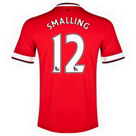Camiseta SMALLING del Manchester United Primera 2014-2015 baratas