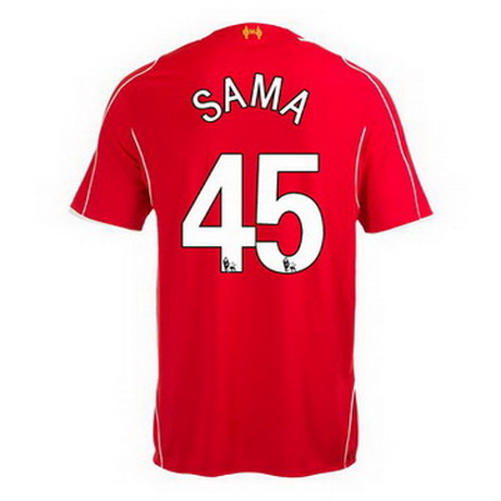 Camiseta Sama del Liverpool Primera 2014-2015 baratas