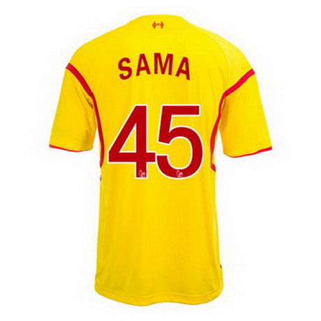 Camiseta Sama del Liverpool Segunda 2014-2015 baratas