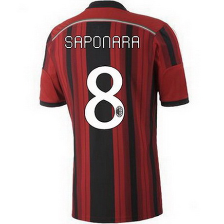 Camiseta Saponara del AC Milan Primera 2014-2015 baratas