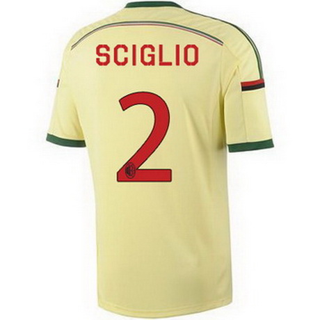 Camiseta Sciglio del AC Milan Tercera 2014-2015 baratas