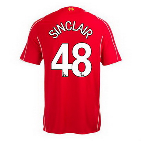 Camiseta Sinclair del Liverpool Primera 2014-2015 baratas - Haga un click en la imagen para cerrar