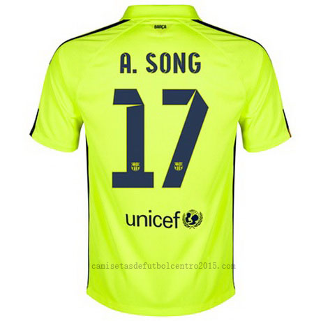 Camiseta Song del Barcelona Tercera 2014-2015 baratas