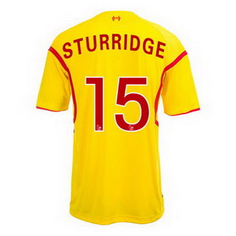Camiseta Sturridge del Liverpool Segunda 2014-2015 baratas