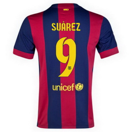 Camiseta Suarez del Barcelona Primera 2014-2015 baratas - Haga un click en la imagen para cerrar