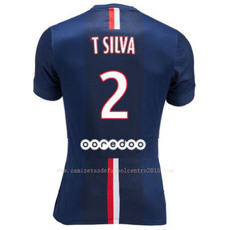 Camiseta T Silva del PSG Primera 2014-2015 baratas