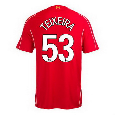 Camiseta Teixeira del Liverpool Primera 2014-2015 baratas