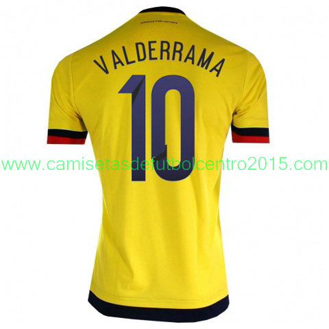 Camiseta VALDERRAMA del Colombia Primera 2015-2016 baratas