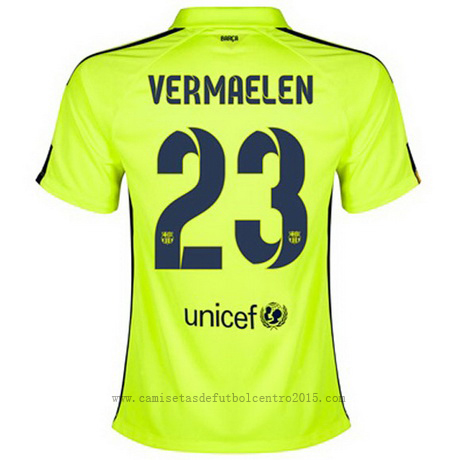 Camiseta Vermaelen del Barcelona Mujer Tercera 2014-2015 baratas