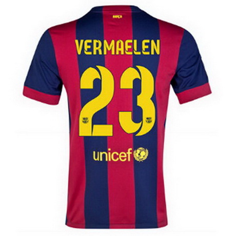 Camiseta Vermaelen del Barcelona Primera 2014-2015 baratas