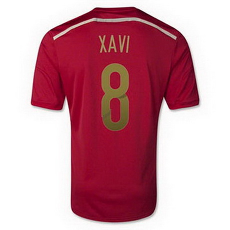 Camiseta XAVI del Espana Primera 2014-2015 baratas
