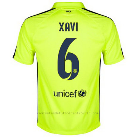 Camiseta Xavi del Barcelona Tercera 2014-2015 baratas