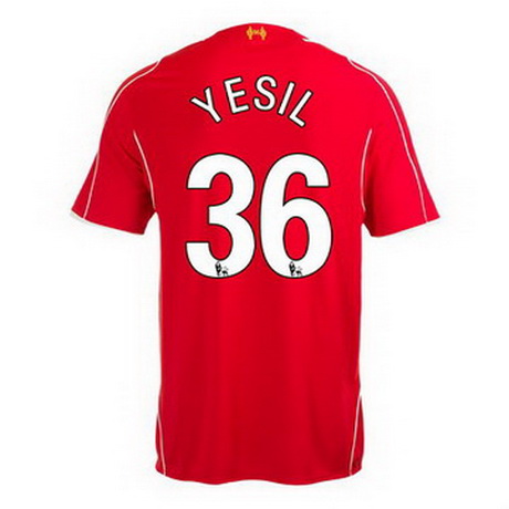 Camiseta Yesil del Liverpool Primera 2014-2015 baratas