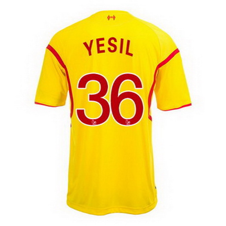 Camiseta Yesil del Liverpool Segunda 2014-2015 baratas - Haga un click en la imagen para cerrar