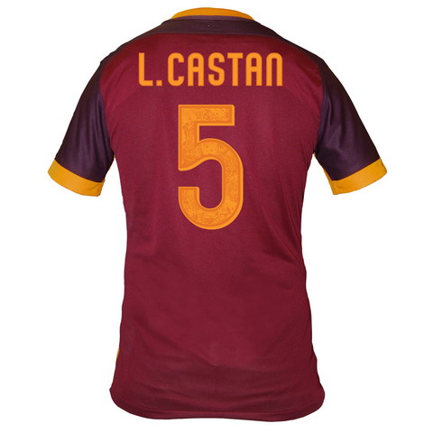 Camiseta castan del As Roma Primera 2015-2016 baratas