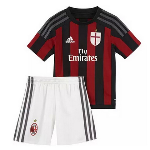 Camiseta del AC Milan Nino Primera 2015-2016 baratas
