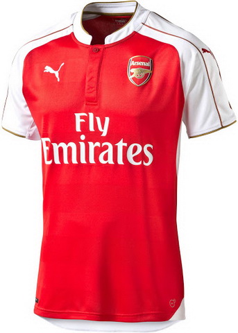 Camiseta del Arsenal Primera 2015-2016 baratas - Haga un click en la imagen para cerrar