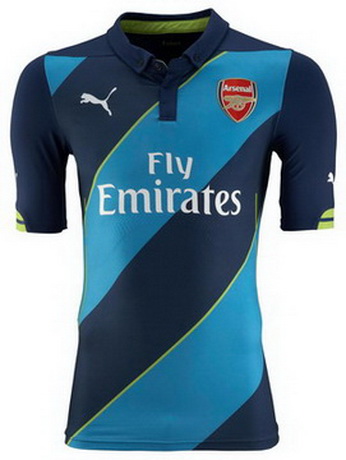Camiseta del Arsenal Tercera 2014-2015 baratas