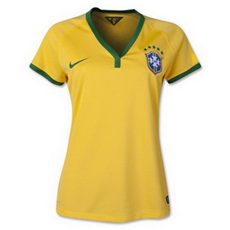 Camiseta del Brasil Mujer Primera 2014-2015 baratas