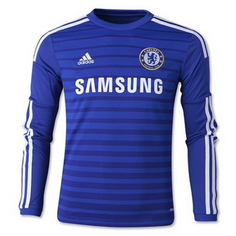 Camiseta del Chelsea Manga Larga Primera 2014-2015 baratas