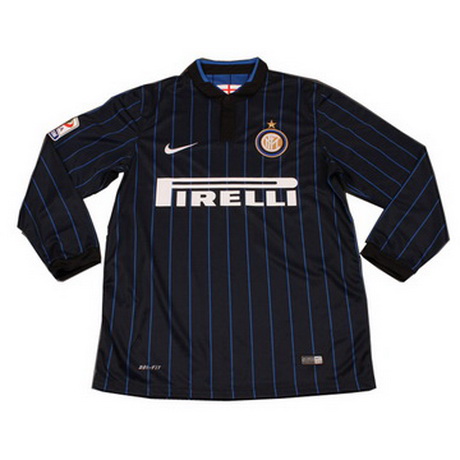 Camiseta del Inter Milan Manga Larga Primera 2014-2015 baratas