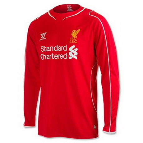 Camiseta del Liverpool Manga Larga Primera 2014-2015 baratas