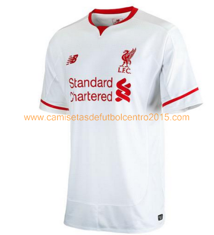 Camiseta del Liverpool Segunda 2015-2016 baratas