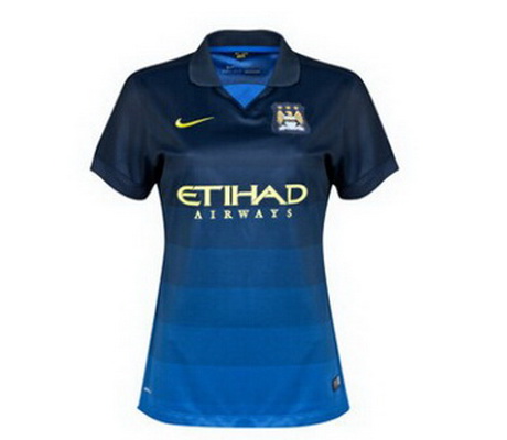 Camiseta del Manchester City Mujer Segunda 2014-2015 baratas