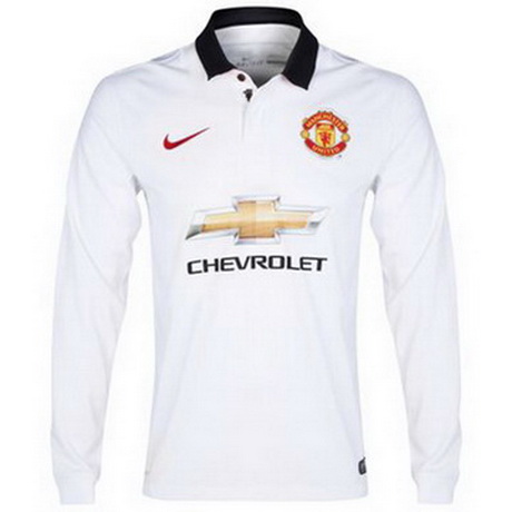 Camiseta del Manchester United Manga Larga Segunda 2014-2015 baratas