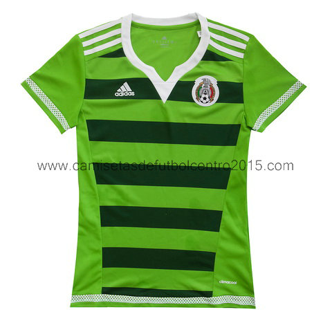 Camiseta del Mexico Mujer Primera 2015-2016 baratas