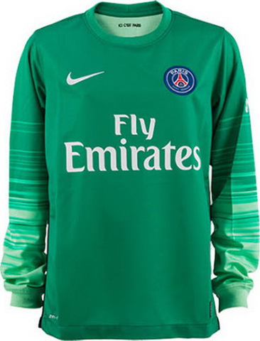 Camiseta del PSG Manga Larga portero 2015-2016 verde