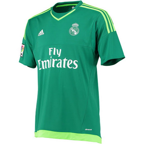 Camiseta del Real Madrid portero 2015-2016 verde
