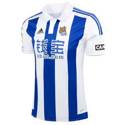 Camiseta del Real Sociedad Primera 2015-2016 baratas