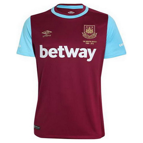 Camiseta del West Ham Primera 2015-2016 baratas
