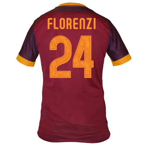 Camiseta florenzi del As Roma Primera 2015-2016 baratas