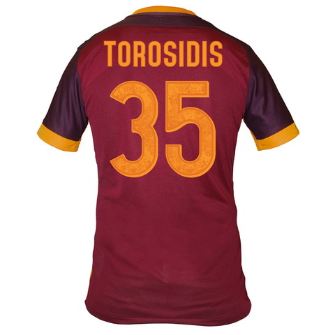 Camiseta torosidis del As Roma Primera 2015-2016 baratas