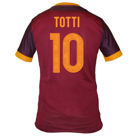 Camiseta totti del As Roma Primera 2015-2016 baratas