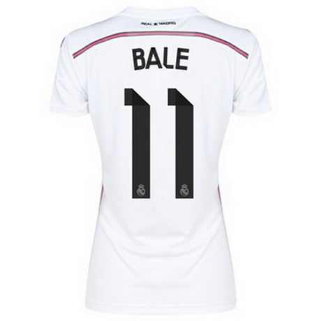 Camisetas BALE del Real Madrid Mujer Primera 2014-2015 baratas