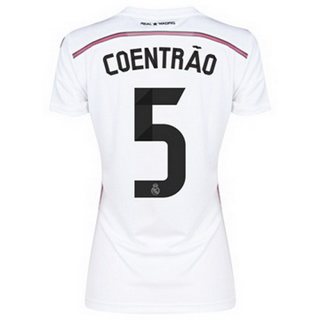 Camisetas COENTRAO del Real Madrid Mujer Primera 2014-2015 baratas