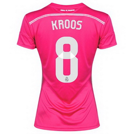 Camisetas KROOS del Real Madrid Mujer Segunda 2014-2015 baratas