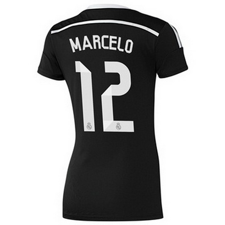 Camisetas MARCELO del Real Madrid Mujer Tercera 2014-2015 baratas