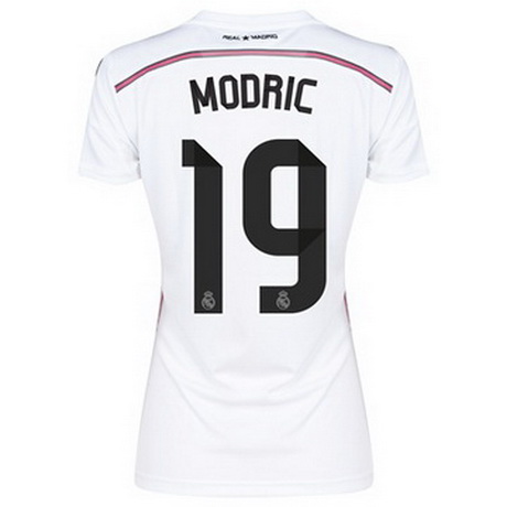 Camisetas MODRIC del Real Madrid Mujer Primera 2014-2015 baratas